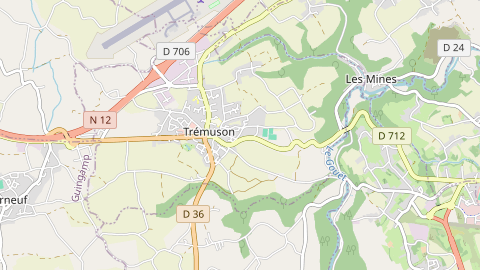 Carte de localisation de l'évènement