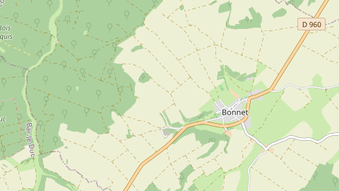 Carte de localisation de l'évènement