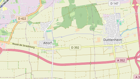 Carte de localisation de l'évènement