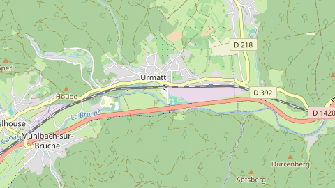 Carte de localisation de l'évènement