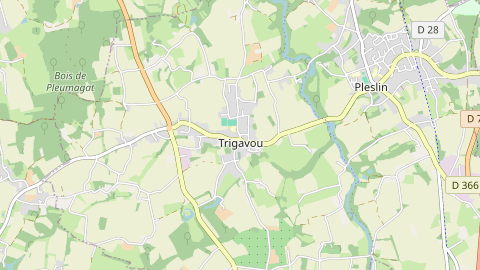 Carte de localisation de l'évènement