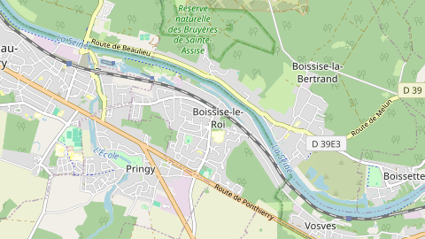 Carte de localisation de l'évènement