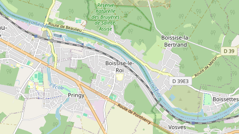 Carte de localisation de l'évènement