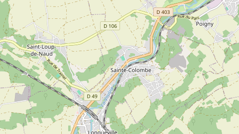 Carte de localisation de l'évènement