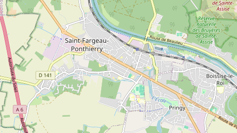 Carte de localisation de l'évènement