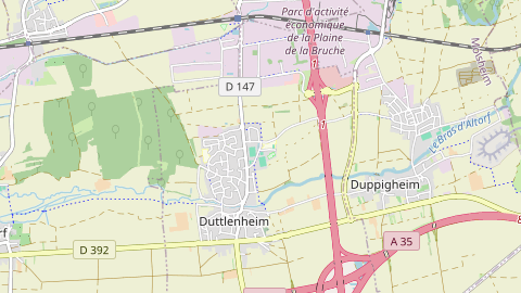 Carte de localisation de l'évènement