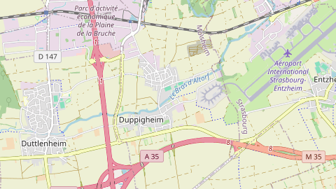 Carte de localisation de l'évènement