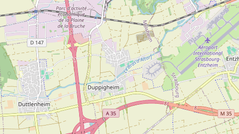Carte de localisation de l'évènement