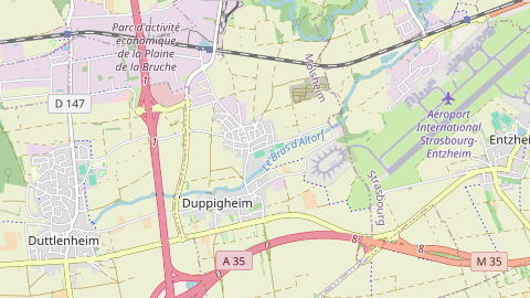 Carte de localisation de l'évènement