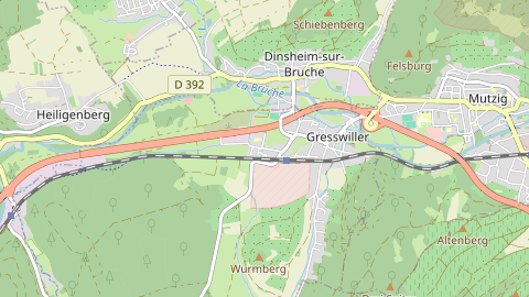 Carte de localisation de l'évènement