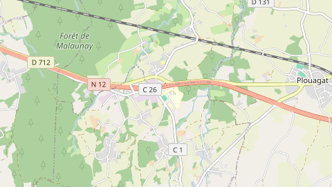 Carte de localisation de l'évènement