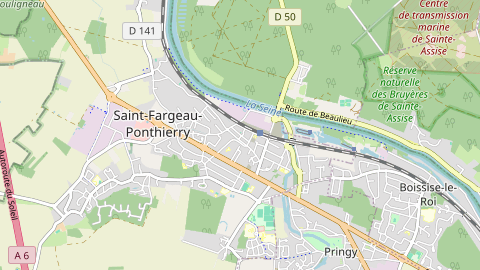 Carte de localisation de l'évènement