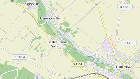 Carte de localisation de l'évènement