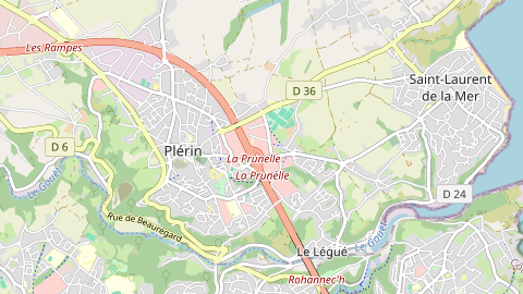 Carte de localisation de l'évènement