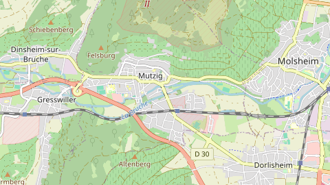 Carte de localisation de l'évènement