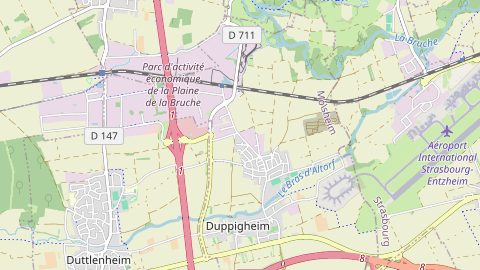 Carte de localisation de l'évènement