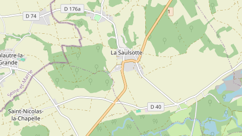 Carte de localisation de l'évènement