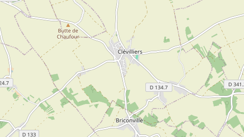Carte de localisation de l'évènement