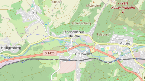 Carte de localisation de l'évènement