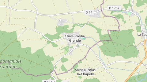 Carte de localisation de l'évènement