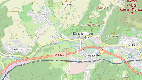 Carte de localisation de l'évènement