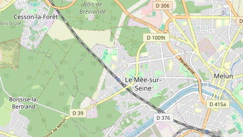 Carte de localisation de l'évènement