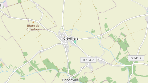 Carte de localisation de l'évènement