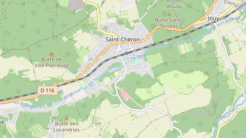 Carte de localisation de l'évènement