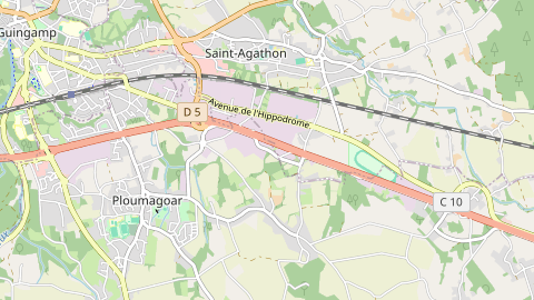 Carte de localisation de l'évènement
