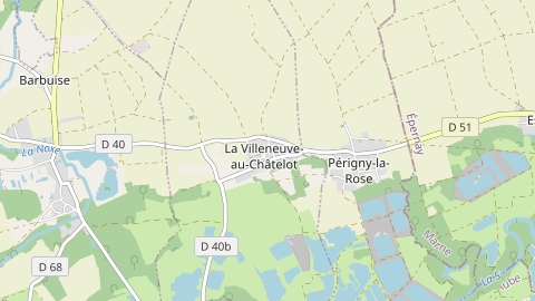 Carte de localisation de l'évènement