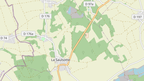 Carte de localisation de l'évènement