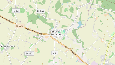 Carte de localisation de l'évènement