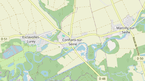 Carte de localisation de l'évènement