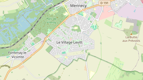 Carte de localisation de l'évènement