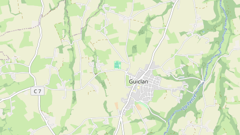 Carte de localisation de l'évènement