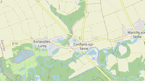 Carte de localisation de l'évènement