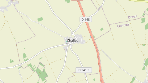 Carte de localisation de l'évènement