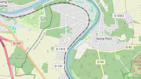Carte de localisation de l'évènement