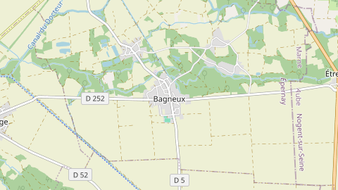 Carte de localisation de l'évènement
