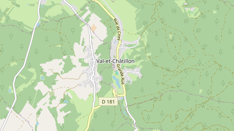 Carte de localisation de l'évènement