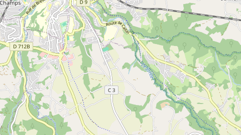 Carte de localisation de l'évènement