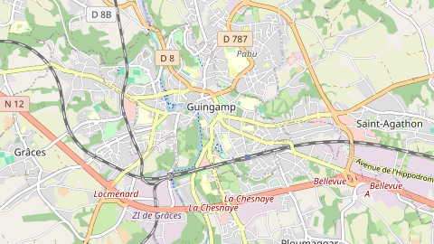 Carte de localisation de l'évènement