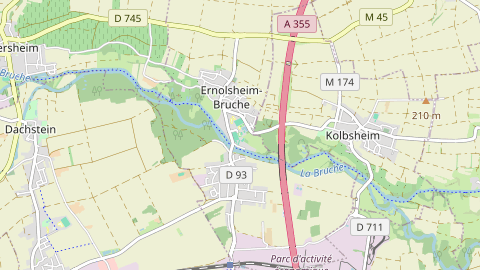 Carte de localisation de l'évènement