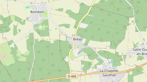 Carte de localisation de l'évènement