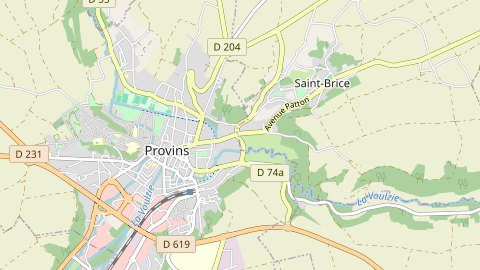 Carte de localisation de l'évènement