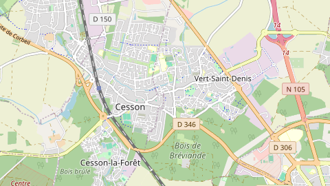 Carte de localisation de l'évènement