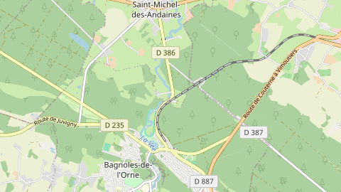 Carte de localisation de l'évènement