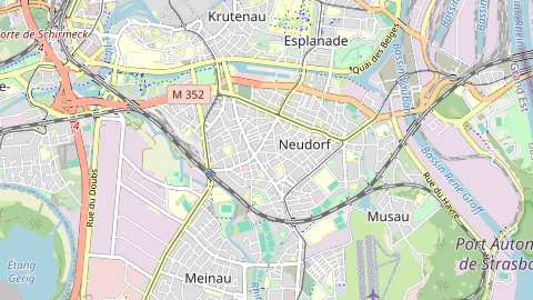 Carte de localisation de l'évènement