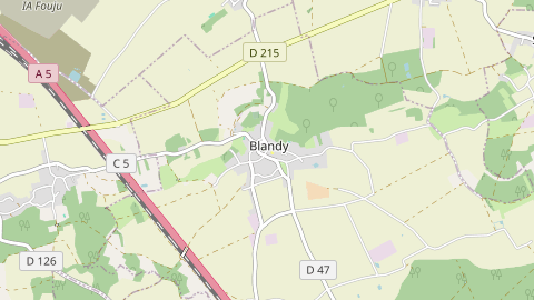 Carte de localisation de l'évènement