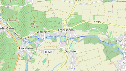 Carte de localisation de l'évènement